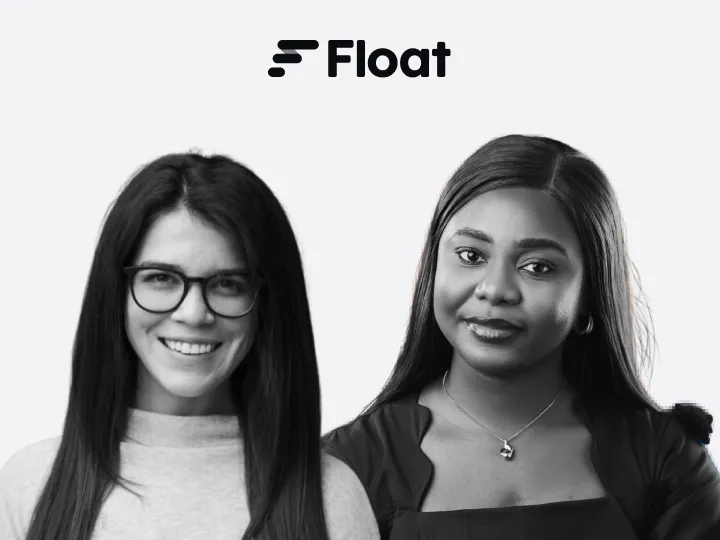 Headshot of AP from Float + Stella from Float